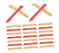 TOVINANNA 24pcs Heatless Curling Rods for Home Salon Use Perm Tools for Effortless Waves Curls Versatile Hair Curling Accessories for All Hair Types Styling Kit for