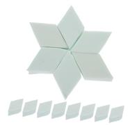 TOVINANNA 2bags Diamond Shape Makeup Sponge Cleansing for Facial Cleansing and Exfoliation Soft Ultra-comfortable Compress Sponges for Travel Use and Skin Massage
