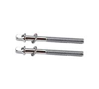 TOVINANNA 2pcs 70mm Metal Drum Lug Mounting Screws with Washers for Bass Drum and Snare Replacement Parts with Smooth Surface and Sturdy Design