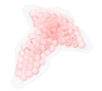 TOVINANNA 2pcs 8cm Cooling Lip Gel Mask Summer Lip Patches Portable Cold Compress and Relaxation Pink Pack