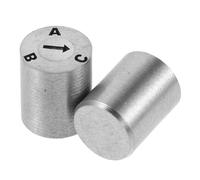 TOVINANNA 2pcs Adjustable Mini Alphabet Stamp Set 8x10mm Metal Letter Stamps for Jewelry Making and Crafting, Capital ABC Letter Embossing Mold for DIY Projects and Classroom Use