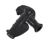 TOVINANNA 2pcs Black PVC Rollator Hand Grips for Rolling Walker and Wheelchair, Contoured Design for Stable Walking Support and Reducing Wrist and Forearm Fatigue, for Daily Home Use