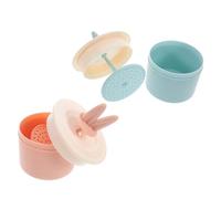 TOVINANNA 2pcs Bunny Ear Foaming Cup Travel Pump Bottle for Facial Wash Gentle Skincare Foam Maker Cute Versatile Cleanser Tool for Home Travel