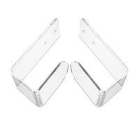 TOVINANNA 2pcs Championship Belt Display Rack Wall Mounted Holder for Boxing Belts Acrylic Sturdy Display with Installation Accessories Suitable for Home Decor and Public Showcases