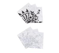 TOVINANNA 2Pcs Chic Floral Butterfly Printed Paper Napkins for Garden Party Wedding Holiday Celebrations Brightly Colored Banquet Napkins for Unforgettable Memories