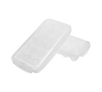 TOVINANNA 2PCS Egg Storage Box with Lid 18-Grid Plastic Egg Holder Container Rack for Refrigerator and Freshness Preservation