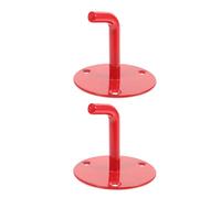 TOVINANNA 2pcs Fire Extinguisher Mounting Bracket Wall Hook for 2-9kg Co2 Fire Extinguishers, Metal Holder Fixed Wall Mount for Kitchen and Office Safety
