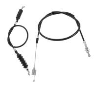 TOVINANNA 2pcs Golf Cart Throttle Cable with Clips High Strength Accelerator Wire Assembly for Pedal to Governor Connection Custom Lengths Compatible with Multiple Models for Responsive