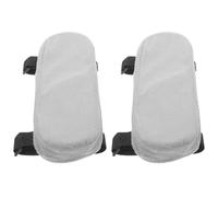 TOVINANNA 2pcs Grey Wheelchair Armrest Pads Replacement Arm Rest Cushions for Wheelchair and Office Chair with Elbow Support, Universal Fit Armrest Covers for Mobility Aids