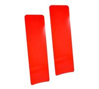 TOVINANNA 2pcs Hair Highlighting Board Professional Hair Dye Paddle for Stylists Semitransparent Color Board for Balayage Foiling Techniques for Salon Home Use