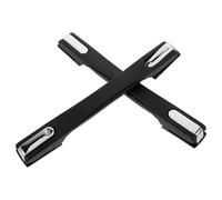 TOVINANNA 2pcs Luggage Handle Replacement Grip with Plastic Carrying Handle for Suitcase Trolley Bag Repair Accessories, Sturdy Replacement Parts for Travel Suitcases