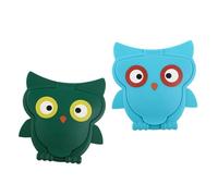 TOVINANNA 2pcs Owl Shaped Wet Wipes Holder with Lid for Babies, Portable Pp Material Wipes Cover, Protective and Convenient Storage for Bathrooms and Living Rooms