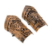 TOVINANNA 2pcs Pirate Armor and Dragon-shaped Horn Shield Set with Plastic Material, Versatile Design and Precision Workmanship for Adults, for Stage Performances and Occasions