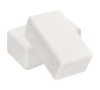 TOVINANNA 2pcs Plastic Project Box for Electronics Easy Installation and Good Heat Dissipation Electrical Enclosure Box Plastic for Electronic Engineering Projects