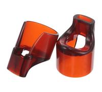 TOVINANNA 2Pcs Portable Flute Aid Mouthpiece Set for Beginners, Professional Music Instrument Accessory Kit, Practical Training Device for Flutist Practice and Blow Control