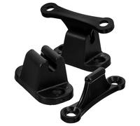 TOVINANNA 2pcs Replacement Entry Door Catch for Vehicle Rv Trailer, Black Nylon Material with T-shaped Design and Strong Structure, Sturdy Door Holder for Secure Closure