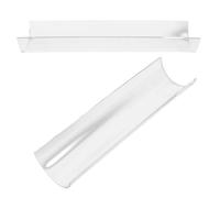 TOVINANNA 2pcs Reusable Acrylic U-Shaped Cake Roll Mold for Baking, Easy Demoulding and Organizing, Baking Tool for Home Use, Suitable for Amateur Bakers and Seasoned Chefs