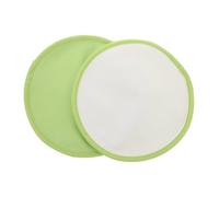 TOVINANNA 2pcs Reusable Castor Oil Breast Pack for Nursing Comfortable Leak Wrap for Sleep Relaxation Washable Breast Care Pads Light Green