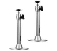 TOVINANNA 2pcs Universal Projector Ceiling Mount Bracket in Silver Aluminium Alloy with Easy Installation and Elegant Appearance Multi-functional Ceiling Projector Stand for Camera
