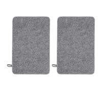 TOVINANNA 2pcs Water Absorbent Felt Sauna Cushion Heat Insulation Mat for Spa Room and Bathhouse Comfortable Seat Pad for Steam Sauna Experience