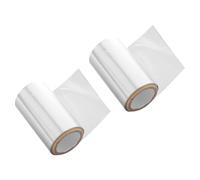 TOVINANNA 2rolls Aluminum Foil for Hair Coloring Professional Hairdressing Foil for Highlighting Perming and Dyeing Heat Resistant Hair Styling Tool for Salons and Home Use