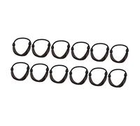 TOVINANNA 2sets Hair Bands for Girls Wig Hair Ties Small Bands Ponytail Holders 6pcs*2
