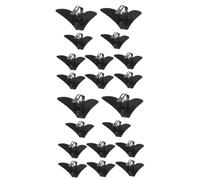 TOVINANNA 2sets Mens Tie Clips Decorative Necktie Clips for Party Business and Special Occasions Sturdy Metal Design Smooth Surface Excellent Fixing Effect 10pcs*2