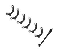 TOVINANNA 3 Pairs Nose up Inserts Nose Bridge Soft Silicone Material Comfortable Wear Invisible Design with Hook for Women Makeup Everyday Beauty Routines
