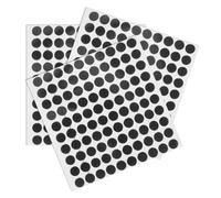 TOVINANNA 3 Sheets Pool Table Black Dot Stickers for Snooker and Billiard Table Accessories Woven Cloth Material round Shape Not Easy to Fall or Break