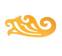 TOVINANNA 30cm Multipurpose Flexible Curve Ruler for Sewing, Precision Plastic Clothing Proofing Tool, Patchwork and Garment Design Accessory for Tailoring and Dressmaking