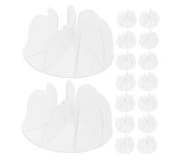 TOVINANNA 30pcs Durable Mini Plastic Hair Dryer Replacement Fan Leaves for Salon Home Use Balanced Motor Spare Parts for Rapid Drying Easy Maintenance