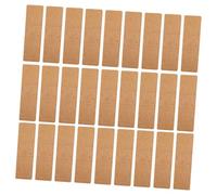 TOVINANNA 30Pcs Vintage Bookmark Display Cards Sleek Bookmark Organizers Kraft Paper Packaging Sleeves for DIY Wedding Souvenirs Office Supplies