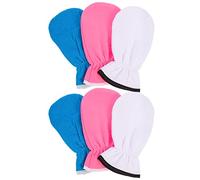 TOVINANNA 3pairs Paraffin Wax Gloves Hand Mask Dead Skin Exfoliating Mitts Soft Gloves