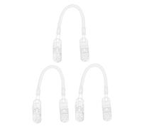 TOVINANNA 3pcs Adjustable Windproof Hat Strap Clips Elastic Cap Holder for Fishing and Outdoor Sports Sturdy Plastic Anti-Lost Design Neck Lanyard