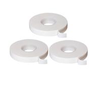 TOVINANNA 3Pcs Breathable White Finger Adhesive Tapes for Guzheng and Pipa Playing, 10M Long Non-Sticky Tape for ’S Instrument Performance and Grading