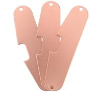 TOVINANNA 3pcs Copper Electric Guitar Single Coil Pickups Base Plates for St Electric Guitars, Improved Pickup Mounting and Vibrant Authentic Tones, for Studio Recordings and Creative