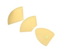 TOVINANNA 3pcs Eyebrow Locator Measuring Tool for Shaping Eyebrow Mapping Tool for Precise Makeup Application at Home