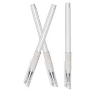 TOVINANNA 3pcs Eyebrow Tool Fine Oil Marking Pen Plastic Waterproof Not Easy to Deform Safe for Makeup Practitioners Surgery Practitioners Eyebrow Tattoo Position Makeup Brows
