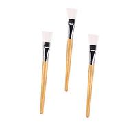 TOVINANNA 3pcs Facial Applicator Brush Ergonomically Designed Beauty Tools for Even Mud Application Soft and Firm Skin Treatment Brushes Suitable for Various