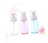 TOVINANNA 3pcs Fine Mist Spray Bottle Small Refillable Travel Bottles for Makeup Portable Reusable U-shaped