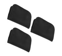 TOVINANNA 3pcs Insulin Pen Pouch Set - Black Diabetic Organizer Carrying Case with Sugar Meter Storage - Reusable Travel Bag for Insulin Supplies and Diabetes Care