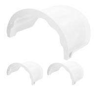 TOVINANNA 3pcs Outdoor Camera Rain Cover Protector for Security Cameras Easy-to-install White Abs Wall Mount Rain Roof from Damage in Professional and Outdoor Use