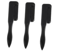 TOVINANNA 3pcs Quality Eyebrow Comb Folding Lash Mascara Brush Brow Brush for Travel