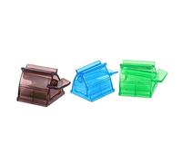 TOVINANNA 3pcs Rolling Tube Toothpaste Squeezer Boys and Girls Toothpaste Dispenser