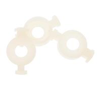 TOVINANNA 3pcs Trumpet Spring Plates Small Alto Horn Valves Spring Supporting Pieces Replacement Pads for Brass Instruments Maintenance