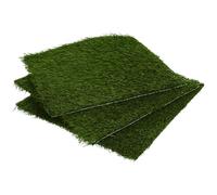 TOVINANNA 3pcs Washable Chicken Nesting Pads with Practical Pe Grass Mats, Comfortable and Easy to Clean Nesting Pads for Chicken Coop, Preventing Eggs from Rolling and Providing Soft Laying