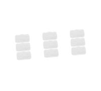 TOVINANNA 3sets Microfiber Mop Pads Replacement for Hardwood Floors Super Absorbent Duster Pads for Tile Cleaning Reusable Wet Mop Heads for Efficient 3pcs*3