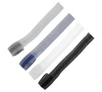 TOVINANNA 4 Rolls Washable Self-adhesive Hem Tape for Pants and Slacks, Strong Adhesion Polyester Fusible Tape for Instant No-sew Hemming, for Pant Repair and Business Trips