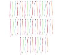 TOVINANNA 48pcs Colorful Hair Braiding Rope Hair Accessories Hair Clips for Hair Accessories for Hair Barrettes Decorative Hair Clips High Temperature Wire