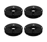 TOVINANNA 4pcs 3D Printer Filament Spool Empty Cable Reel for Extension Cords and Wires, Plastic Construction with Stable Build, Versatile Compatibility for Workspace and Home Use